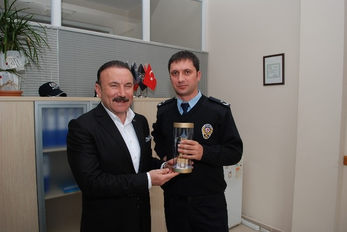 Başkan Doğan Sümer Polis Merkezi\'ni Ziyaret Etti