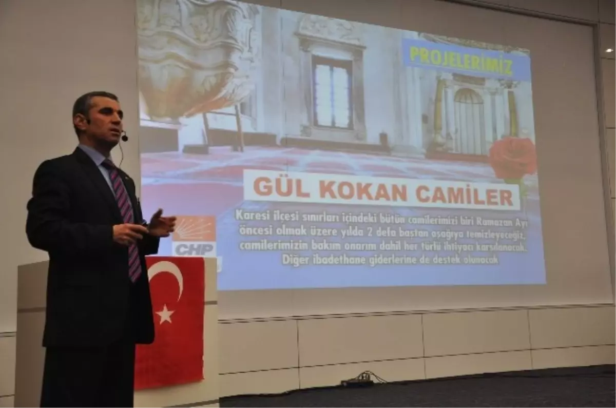 CHP Karesi Adayı Biçki Projelerini Açıkladı