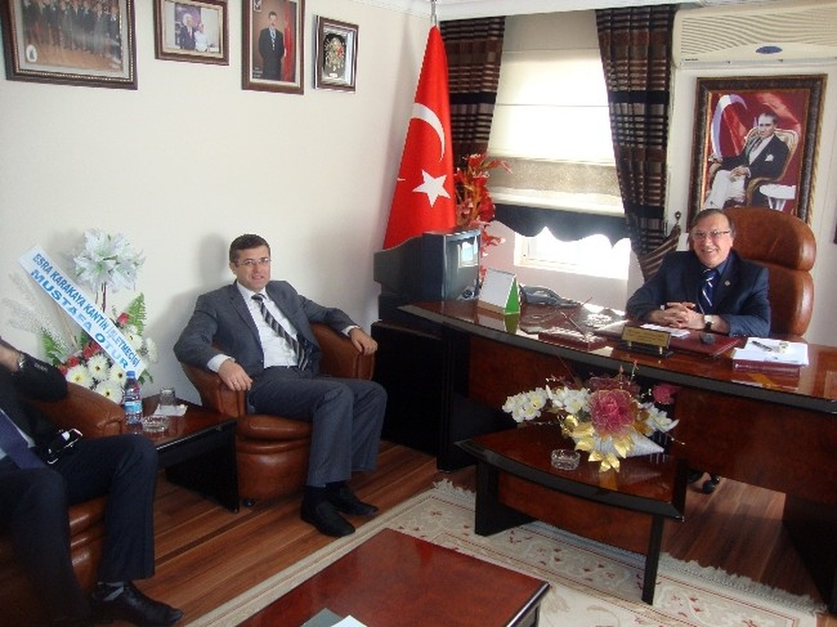 Didim Esnaf Odası Vergi Dairesi Heyetini Ağırladı
