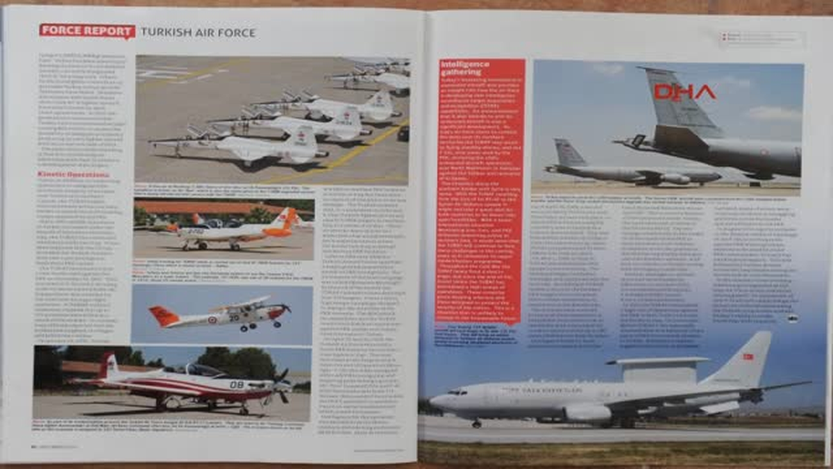 İngiliz Havacılık Dergisi Türk Hava Kuvvetlerine 11 Sayfa Ayırdı