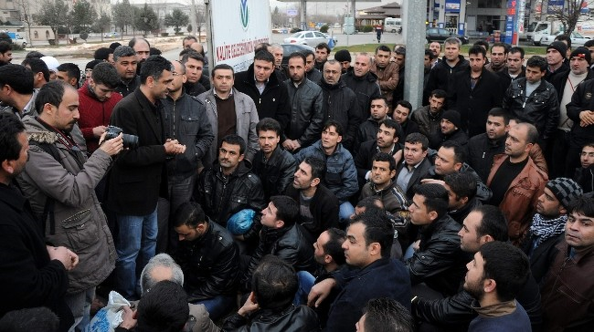 İşçilerinden 3 TL\'lik Zam Tepkisi