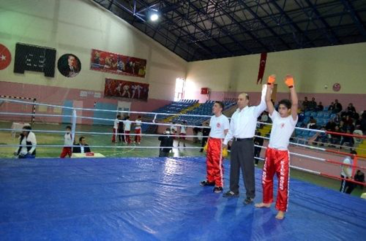 Erzurum\'da Kickboks Teşvik Müsabakaları