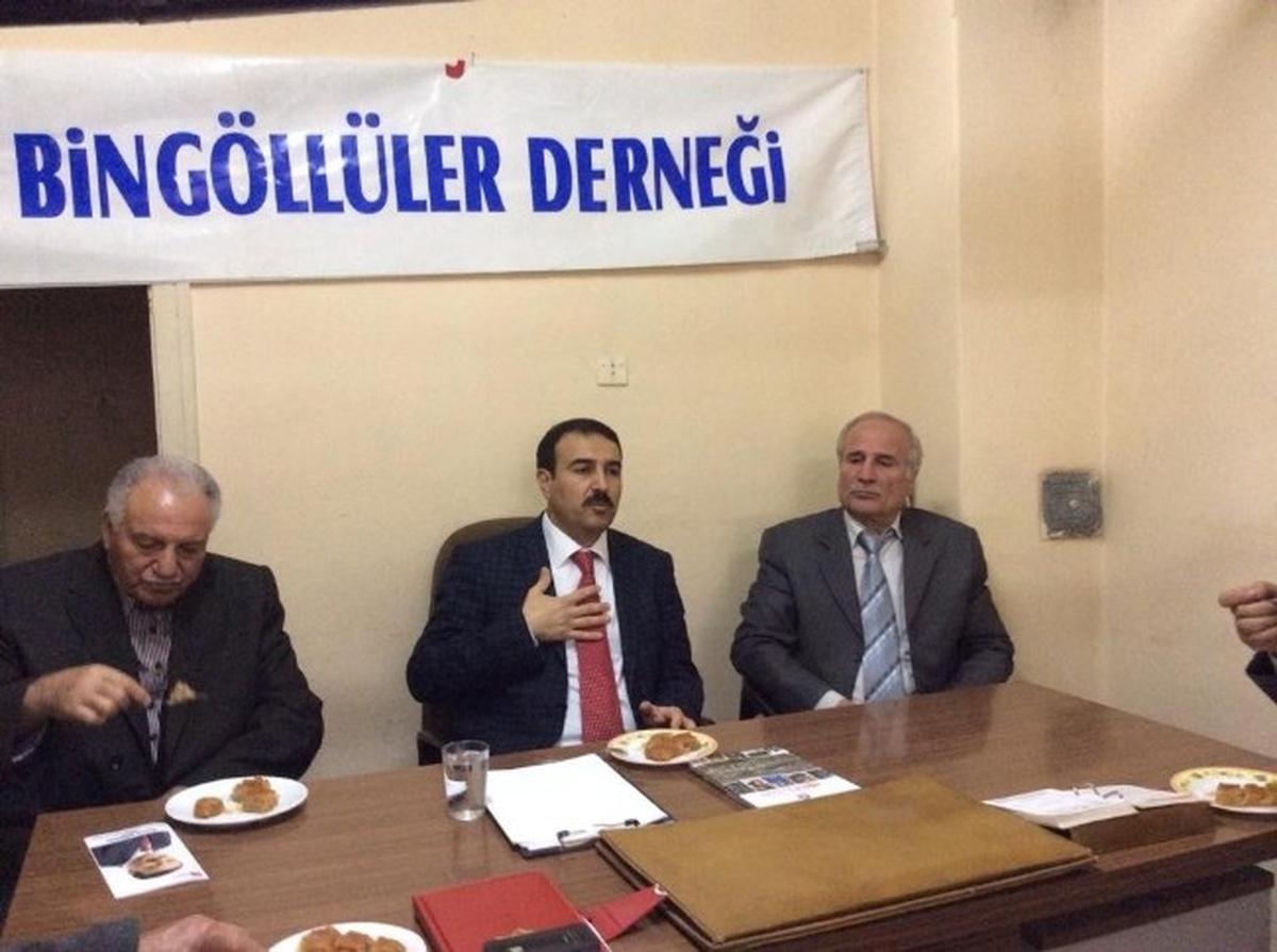 Köksal, Bingöllüler Derneğini Ziyaret Etti