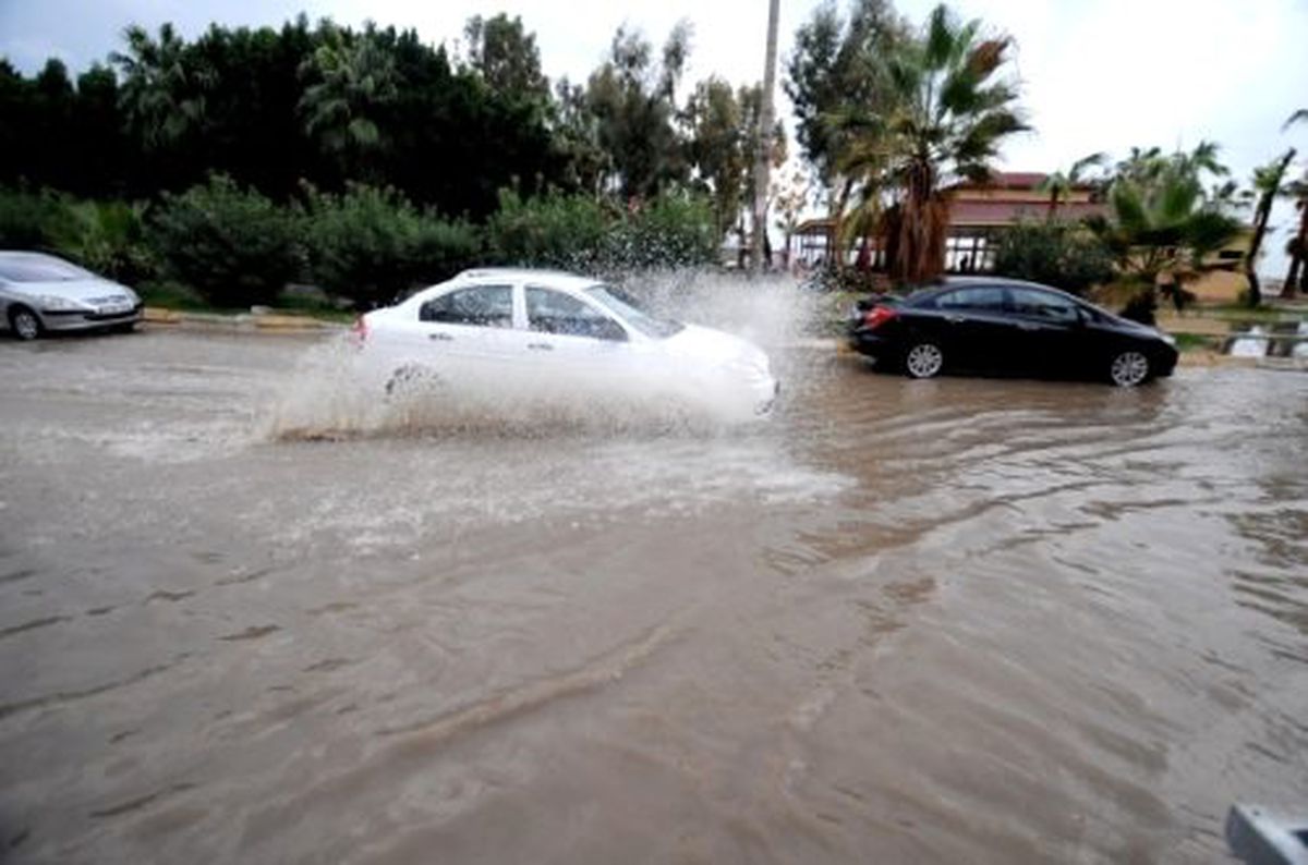 Mersin\'deki Şiddetli Yağış