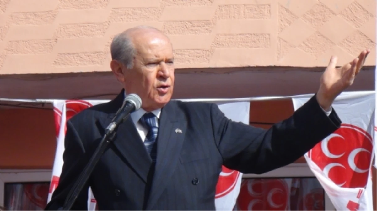 MHP Genel Başkanı Bahçeli İzmir\'de