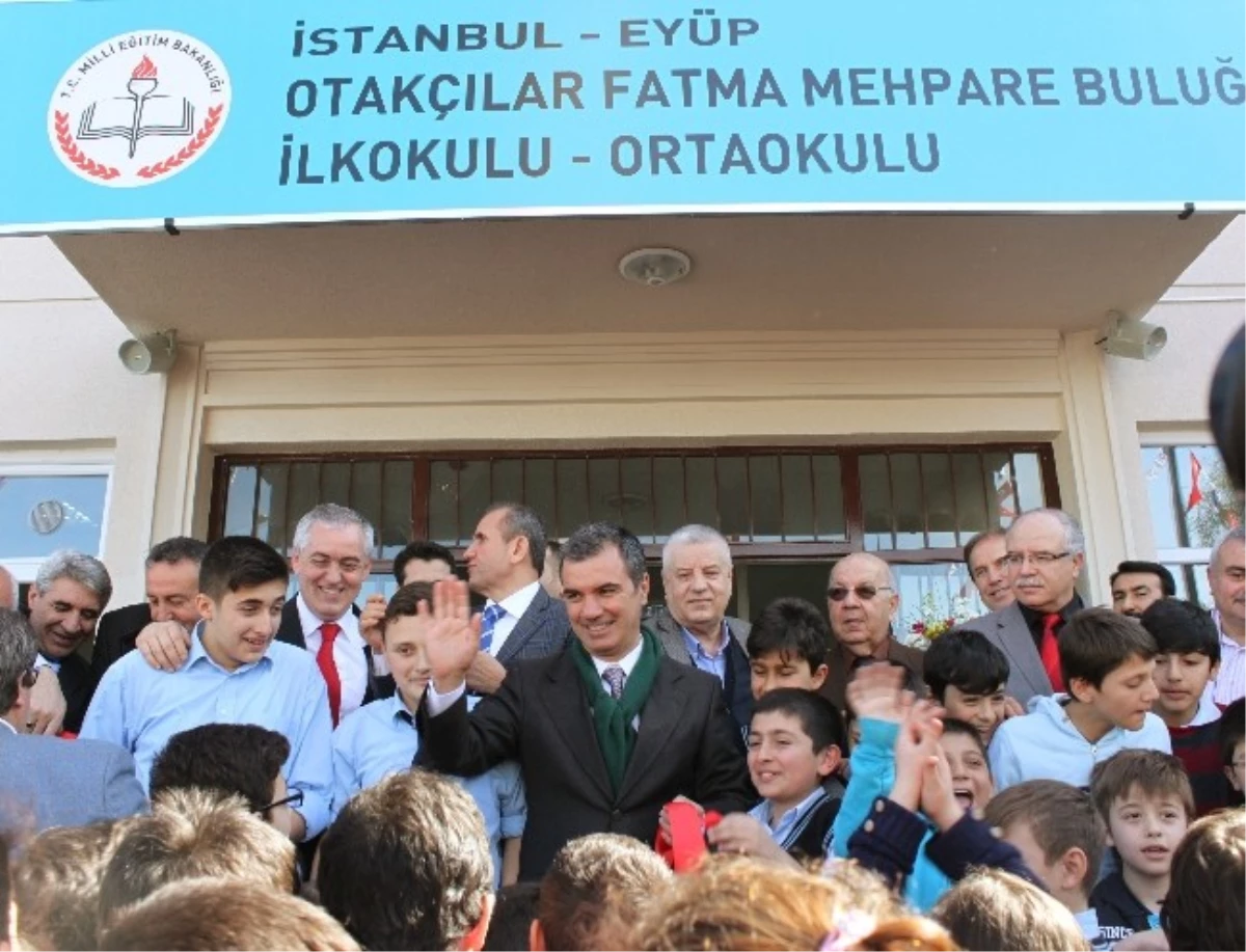 Remzi Aydın Otakçılar Fatma Mehpare Buluğ İlkokulu\'nun Açılışını Yaptı