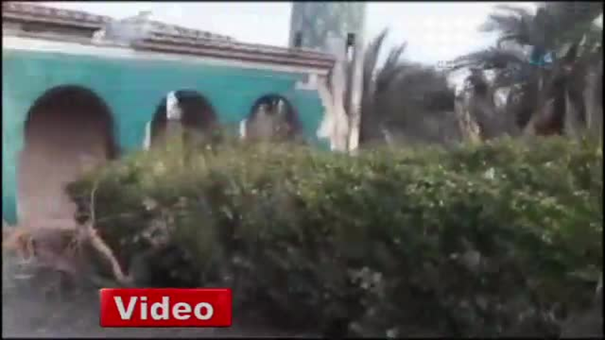 Suriye\'de Cami ve İki Minaresi Bombalanarak Yıkıldı