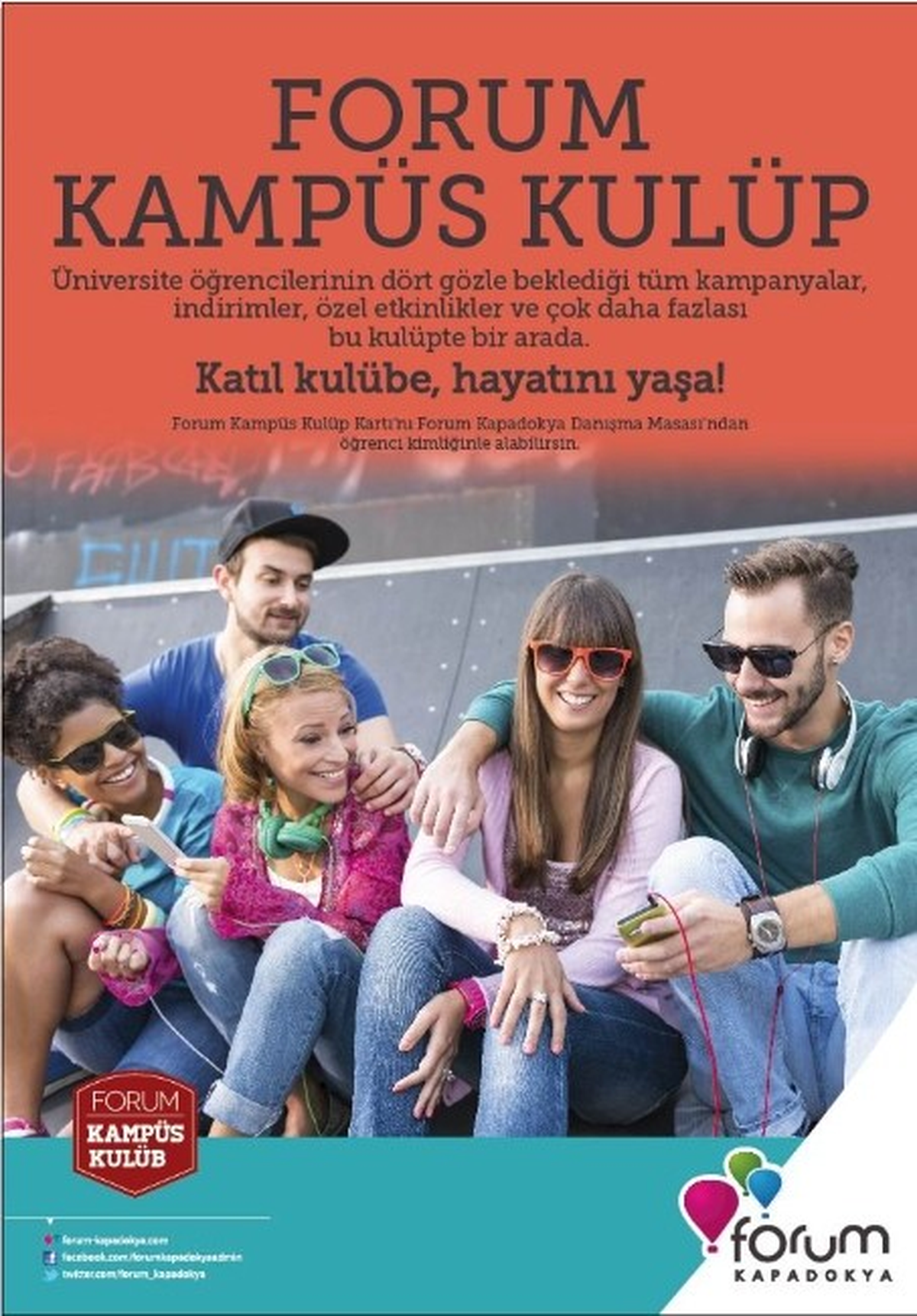 Üniversite Öğrencileri \'Forum Kapadokya Kampüs Kulüp\' ile Buluşuyor