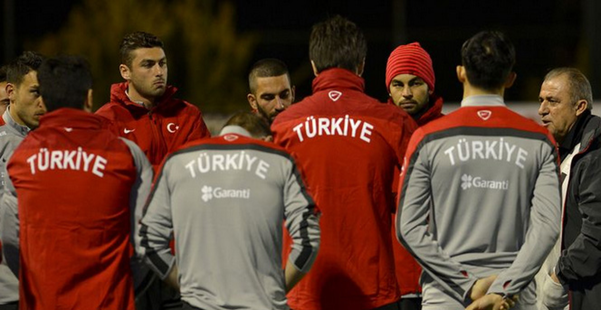 A Milli Futbol Takımı Ankara\'ya Geldi