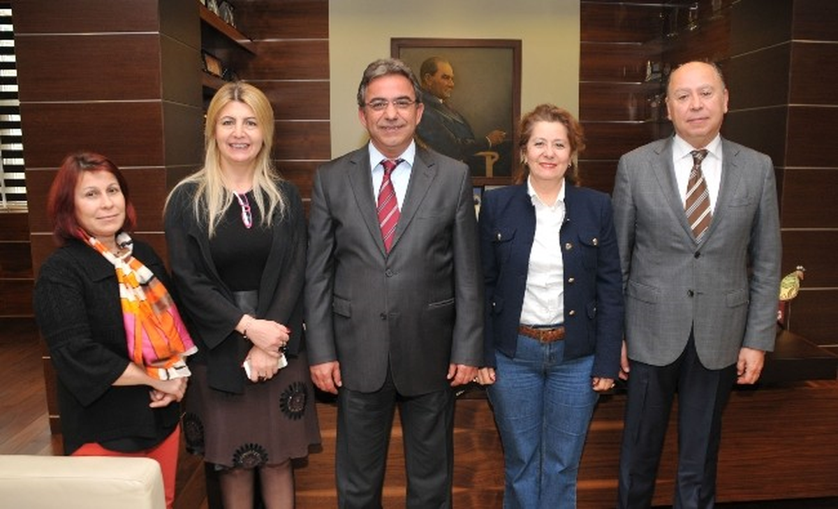 Aliv Yönetimi Başkan Budak'ı Ziyaret Etti