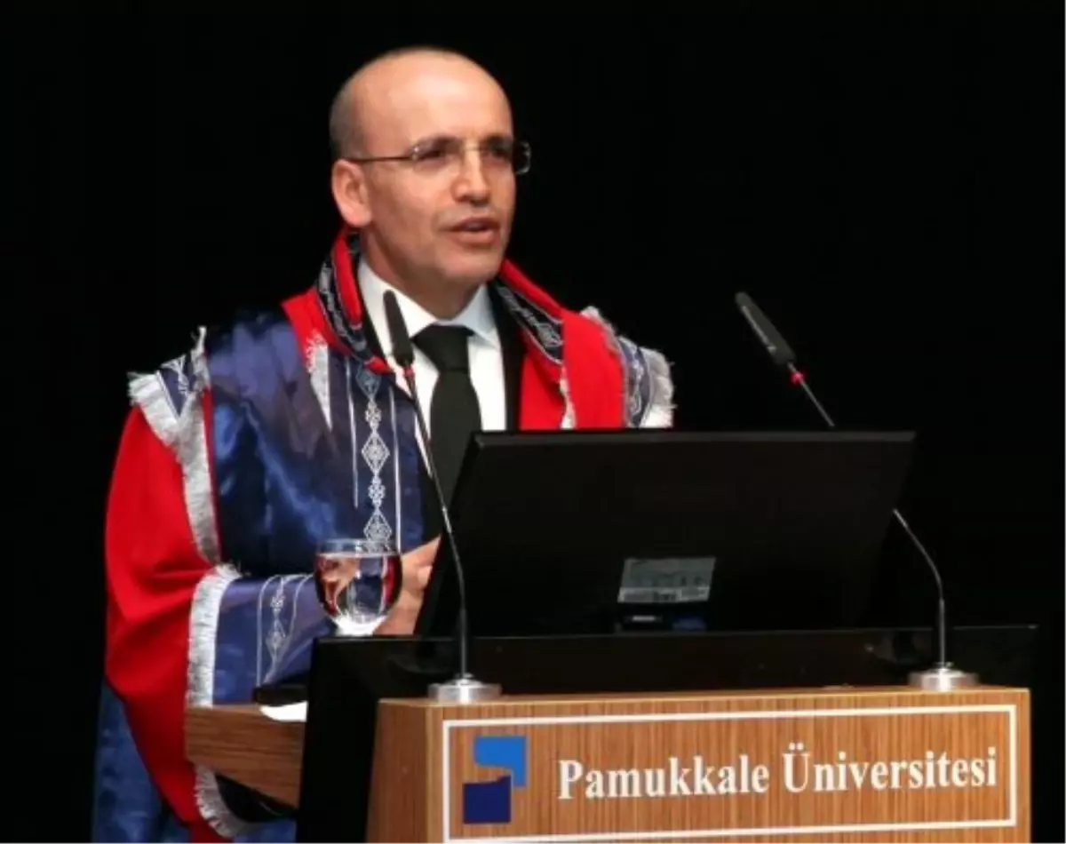 Maliye Bakanı Şimşek'e fahri doktora unvanı (2) -