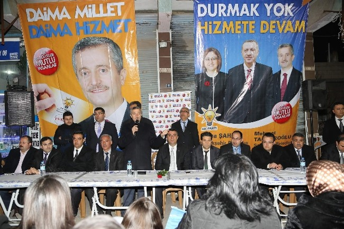 Başkan Tahmazoğlu Hizmetlerini Anlattı