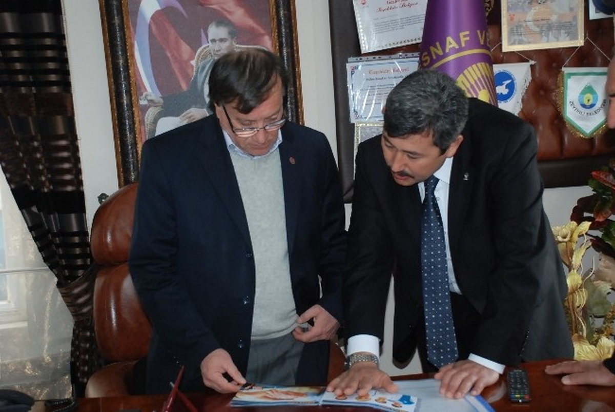 Döver ve Ekibinden Didim Esnaf Odasına Ziyaret