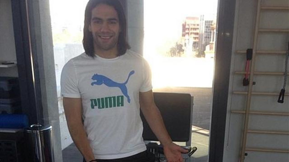 Falcao Dünya Kupası İçin Çalışıyor