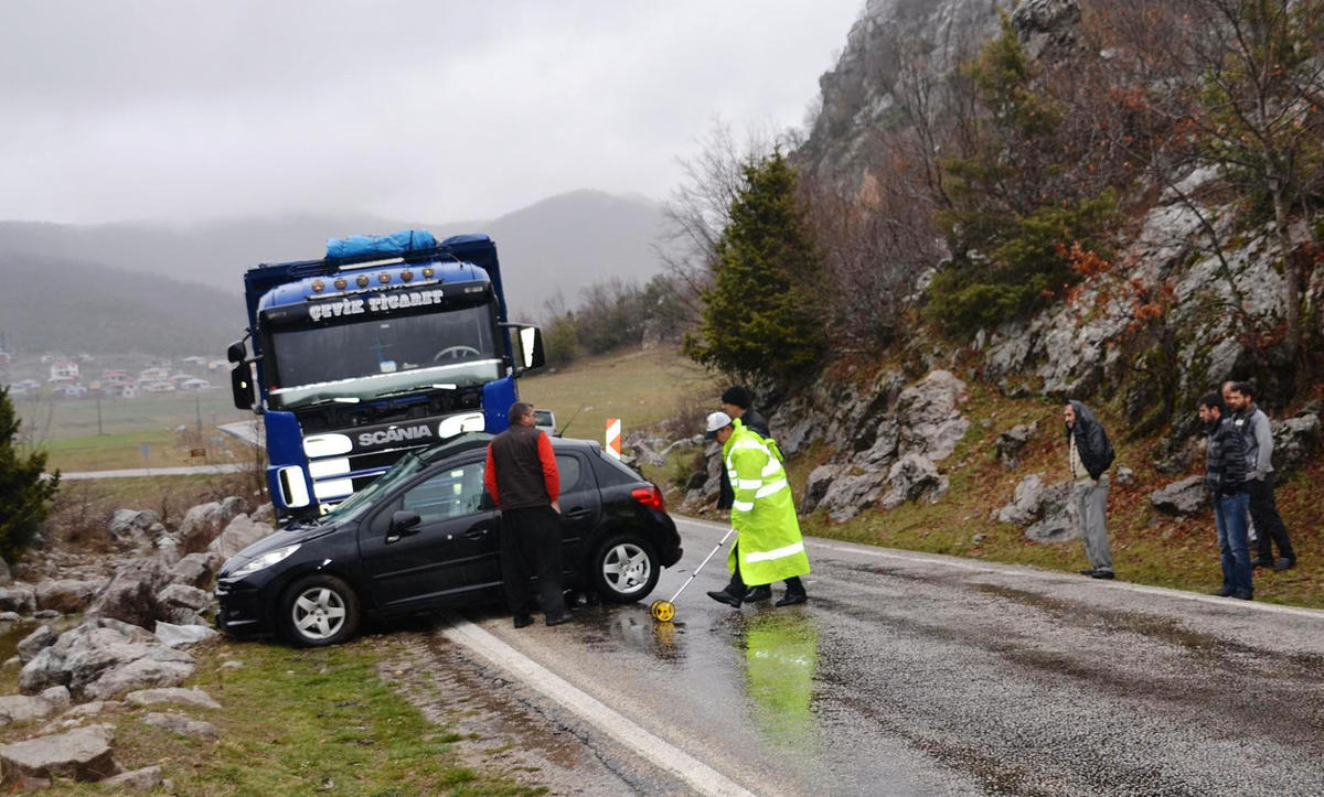 Kahramanmaraş\'ta Trafik Kazası: 1 Yaralı