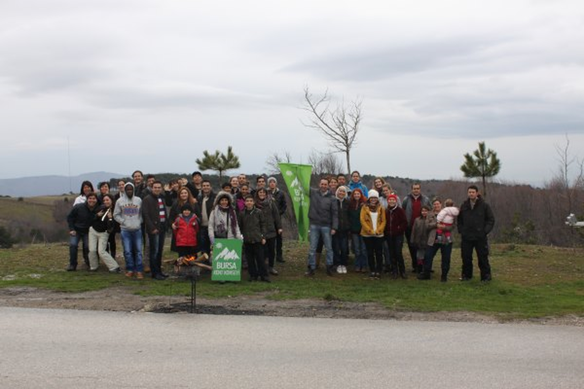 Kent Konseyinin Yabancı Gönüllüleri Uludağ\'ı Gezdi