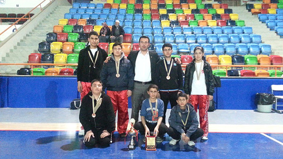 Kick Boksta Beyşehir Belediye Damgası