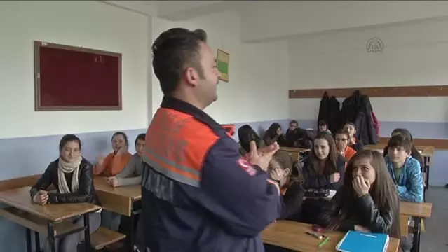 Ankara'da Lisede Deprem ve Yangın Tatbikatı - Son Dakika