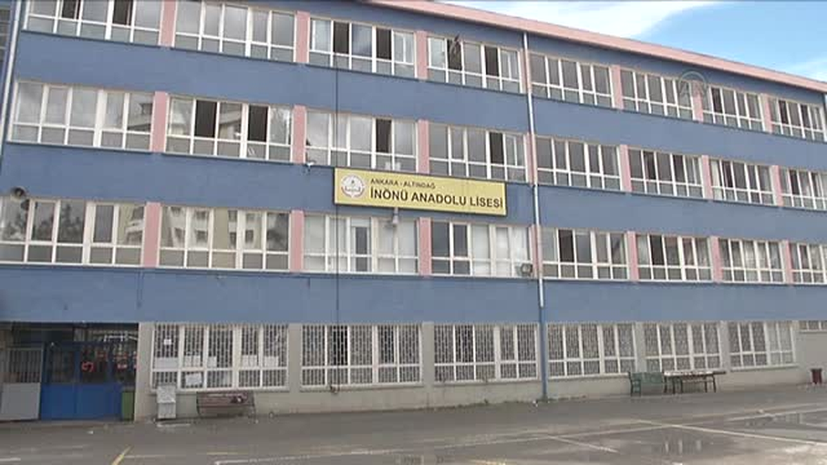 Ankara\'da Lisede Deprem ve Yangın Tatbikatı
