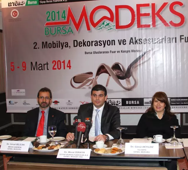 Modeks 2014 Fuarı, Kapıları Yarın Mobilya Severlere Açacak Son Dakika