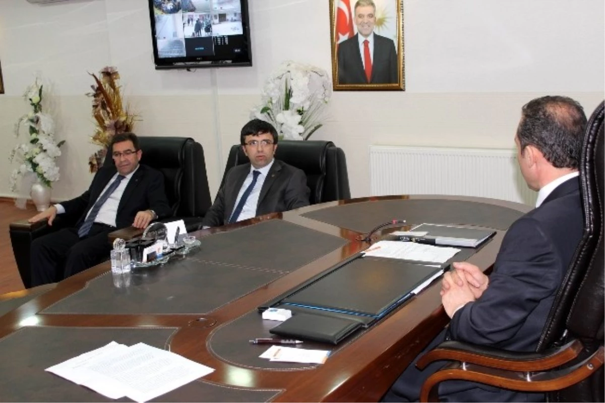 Müsiad Erzincan Şubesi\'nden AK Parti İl Başkanı Çakır\'a Ziyaret