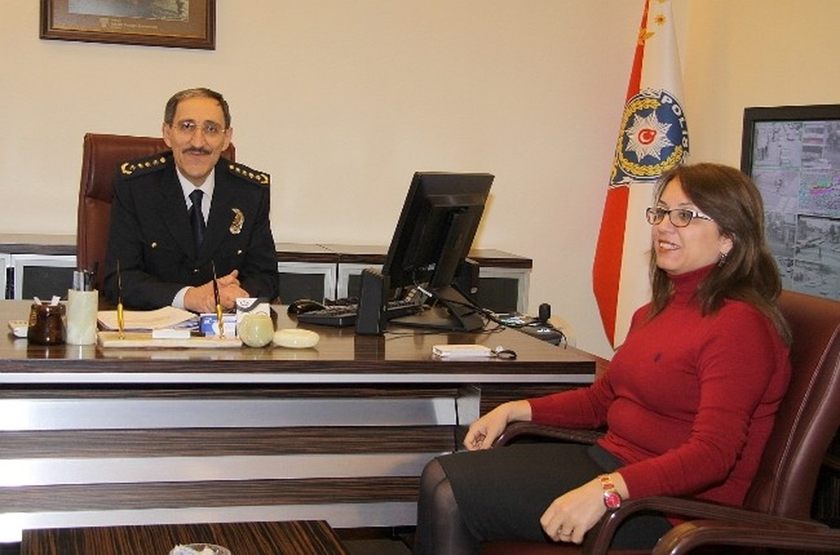 Rektör Kılıç\'tan İl Emniyet Müdürü Kalayoğlu\'na Ziyaret