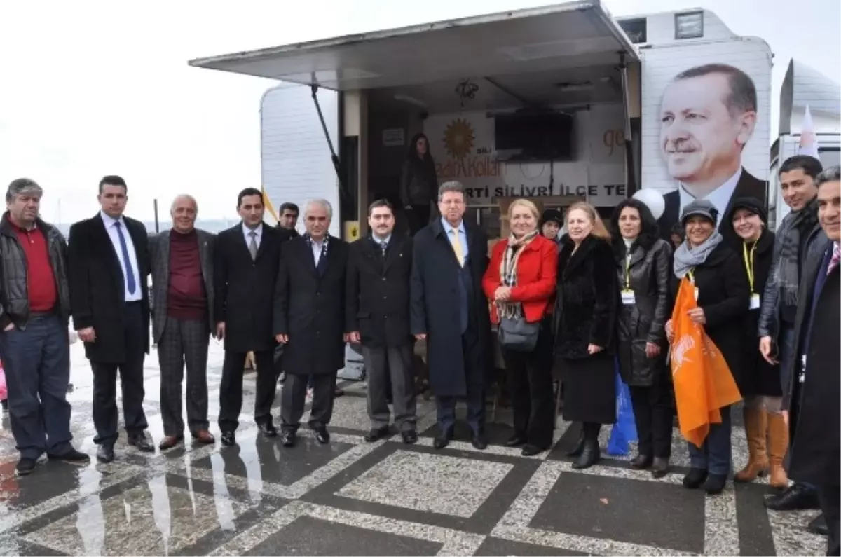 AK Parti Silivri Adayı Sert\'ten Danamandıra Köyüne Çıkarma