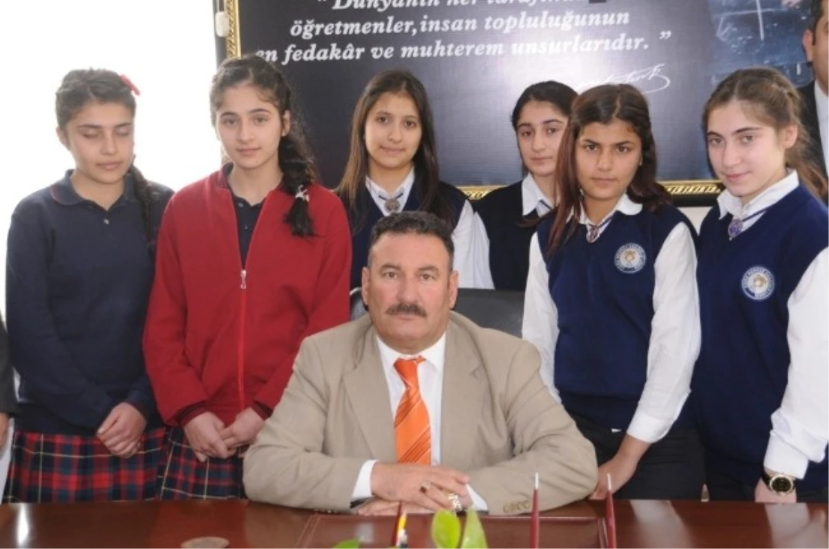 Tübitak Proje Yarışmasında Cizreli Kız Öğrencilerin Büyük Başarısı