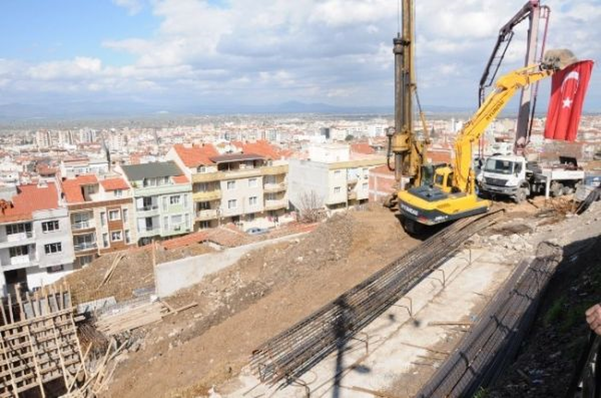 Ulutepe\'de Çevre Düzenlemesi Çalışması Başladı