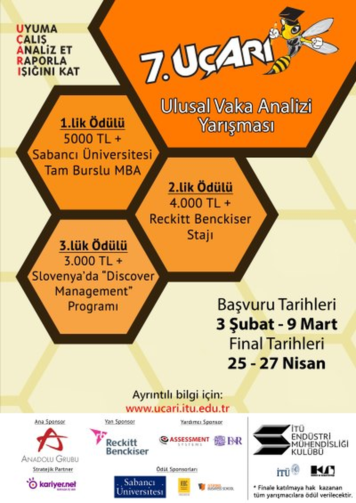 7. UçArı Ulusal Vaka Analizi Yarışması Başvuruları Başlıyor