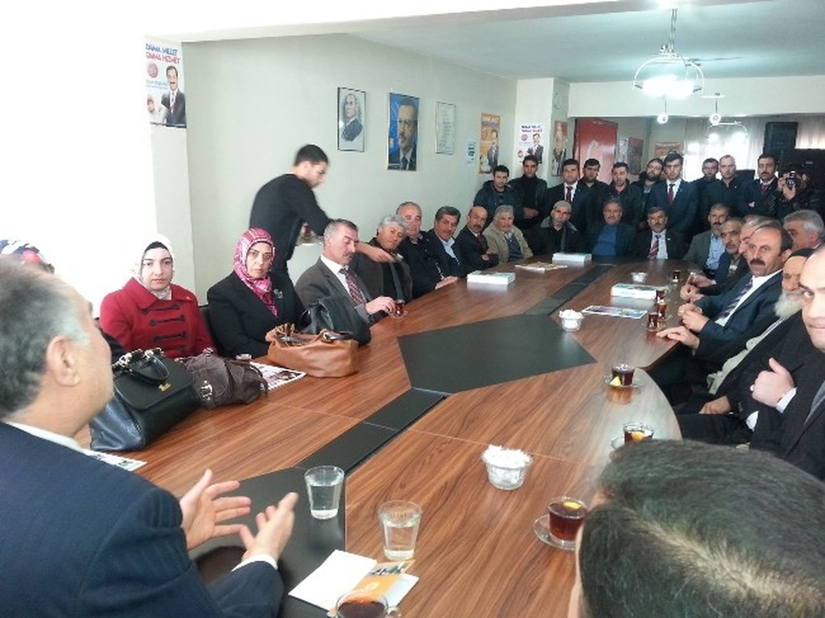 AK Parti Milletvekili Adnan Yılmaz Aşkale\'de