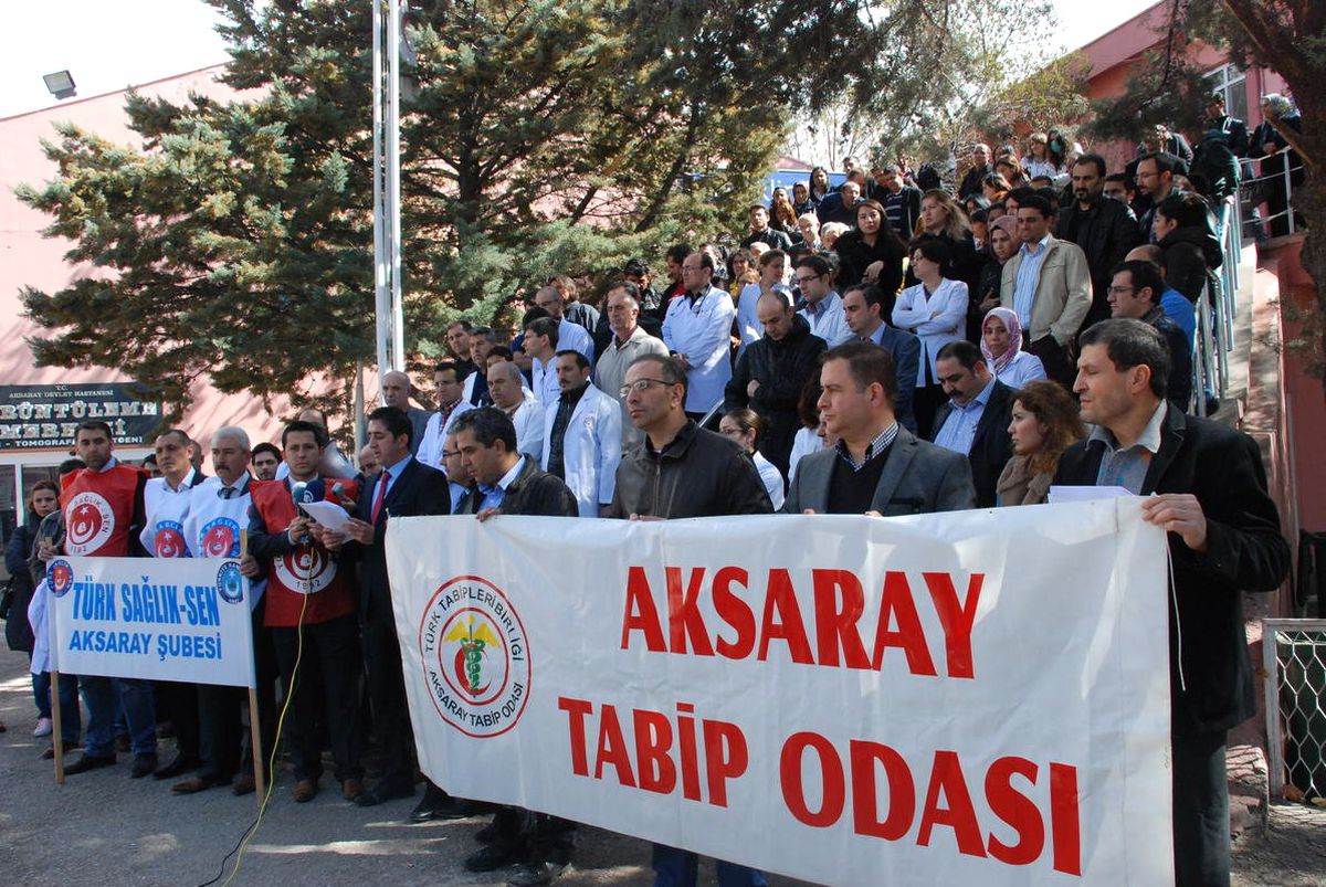 Aksaray\'da Doktorun Darp Edildiği İddiası