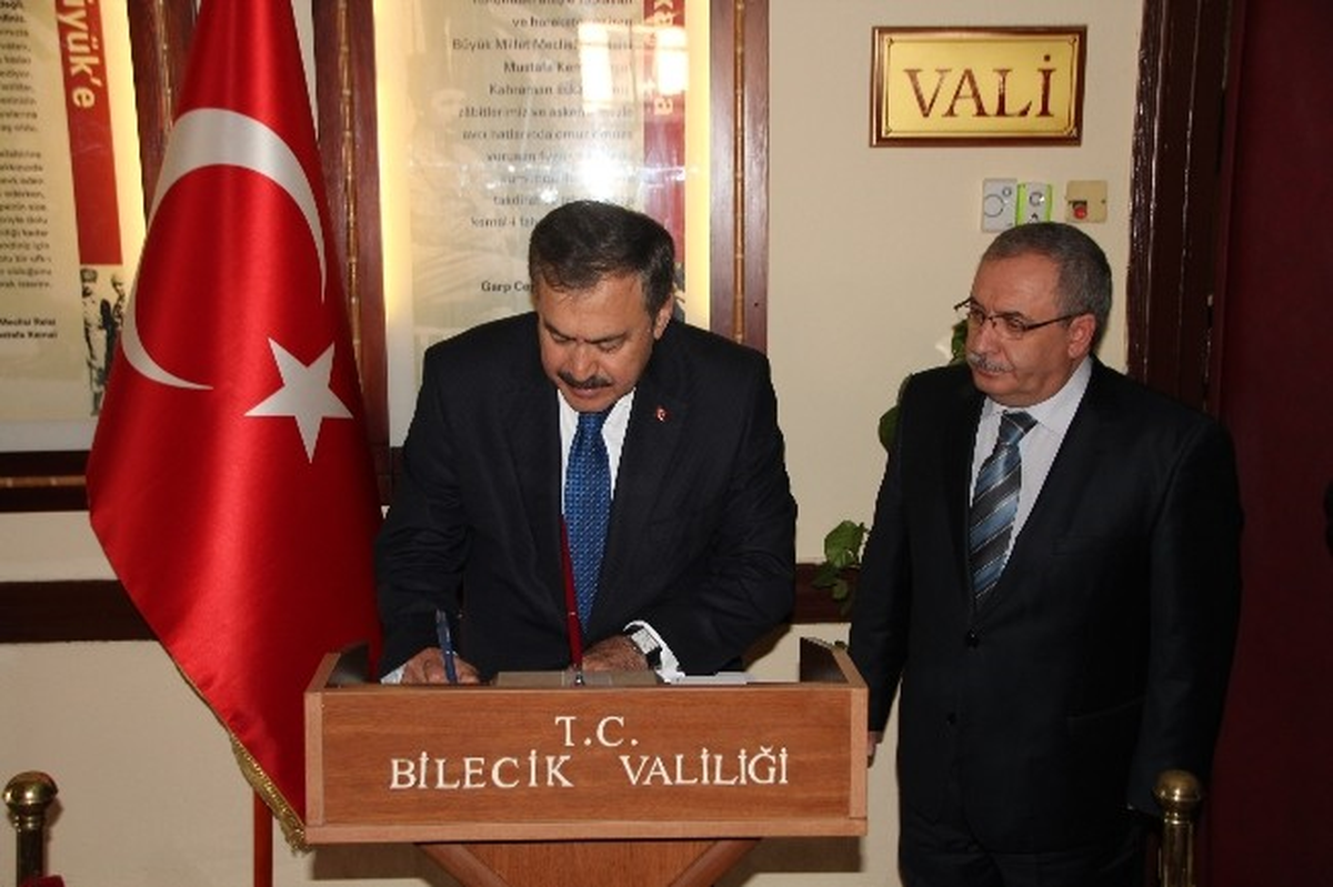 Bakan Veysel Eroğlu\'nun Bilecik Ziyareti