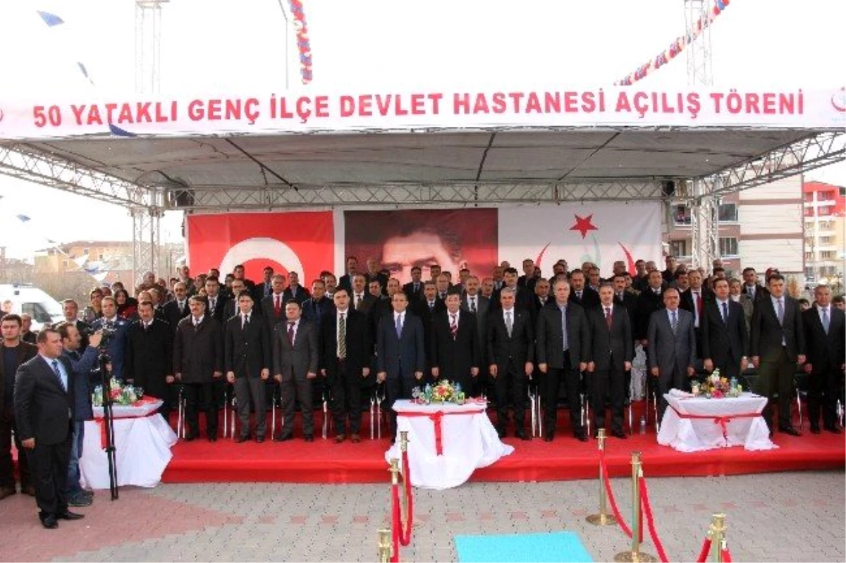 Bakan Yılmaz, Genç Devlet Hastanesi\'nin Açılışını Yaptı