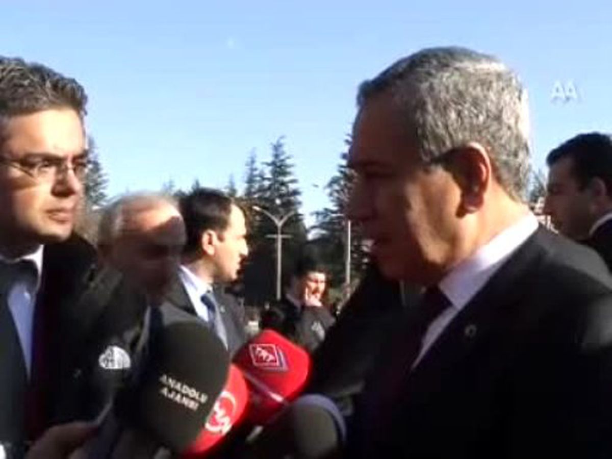 Başbakan Yardımcısı Arınç\'ın Açıklamaları (1)