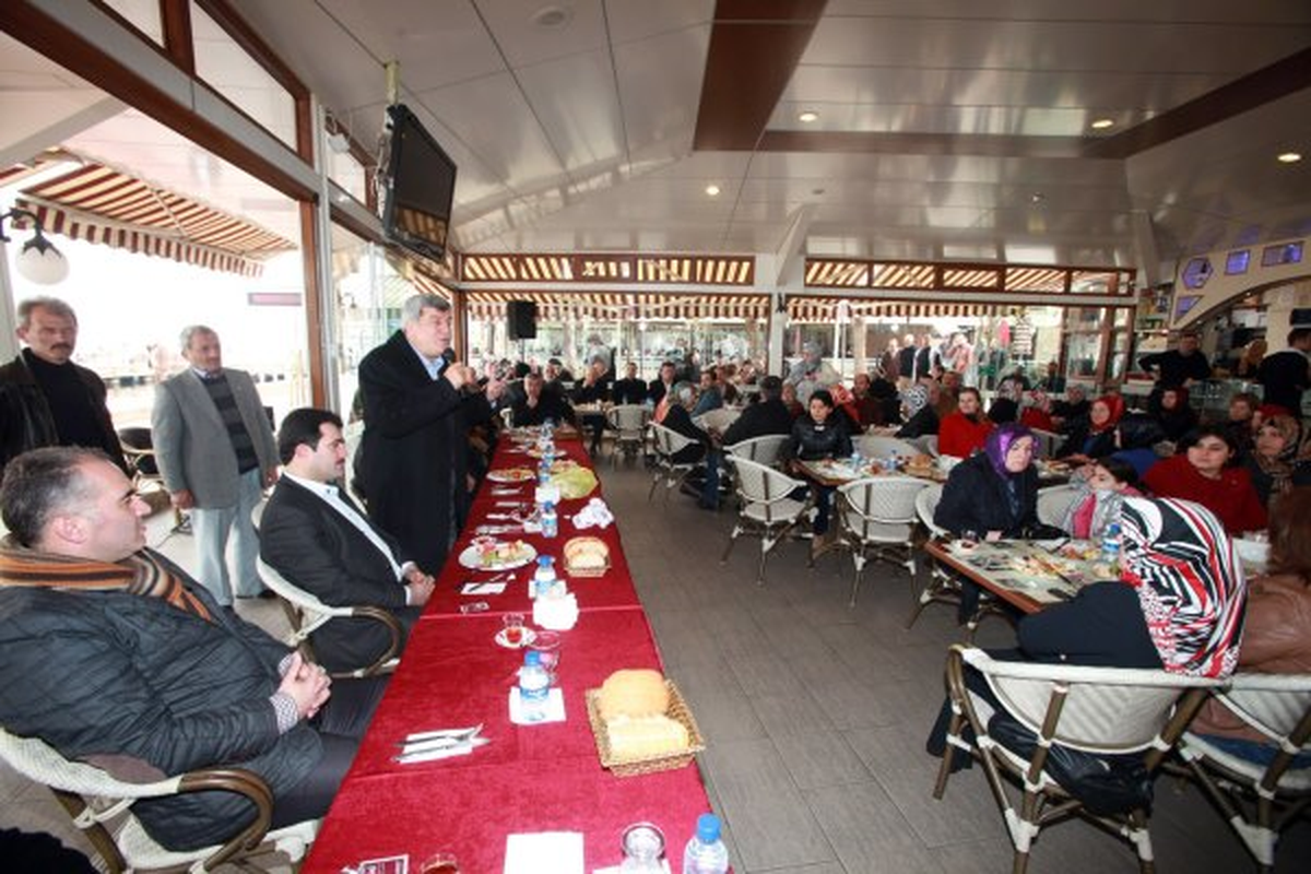 Başkanlar, Karamürsel\'de Esnafla Buluştu