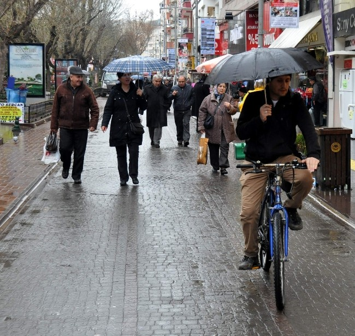 Beklenen Yağmur Nihayet Geldi