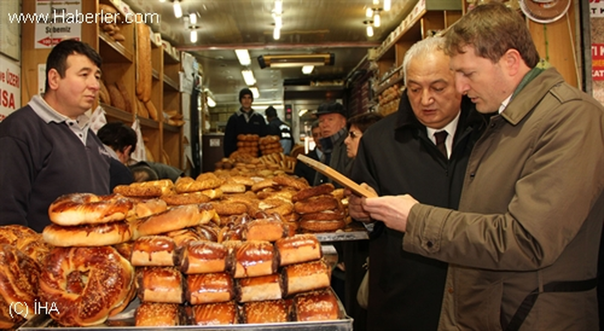 Çubuk\'ta Simit ve Ekmek Fırınları Denetimi
