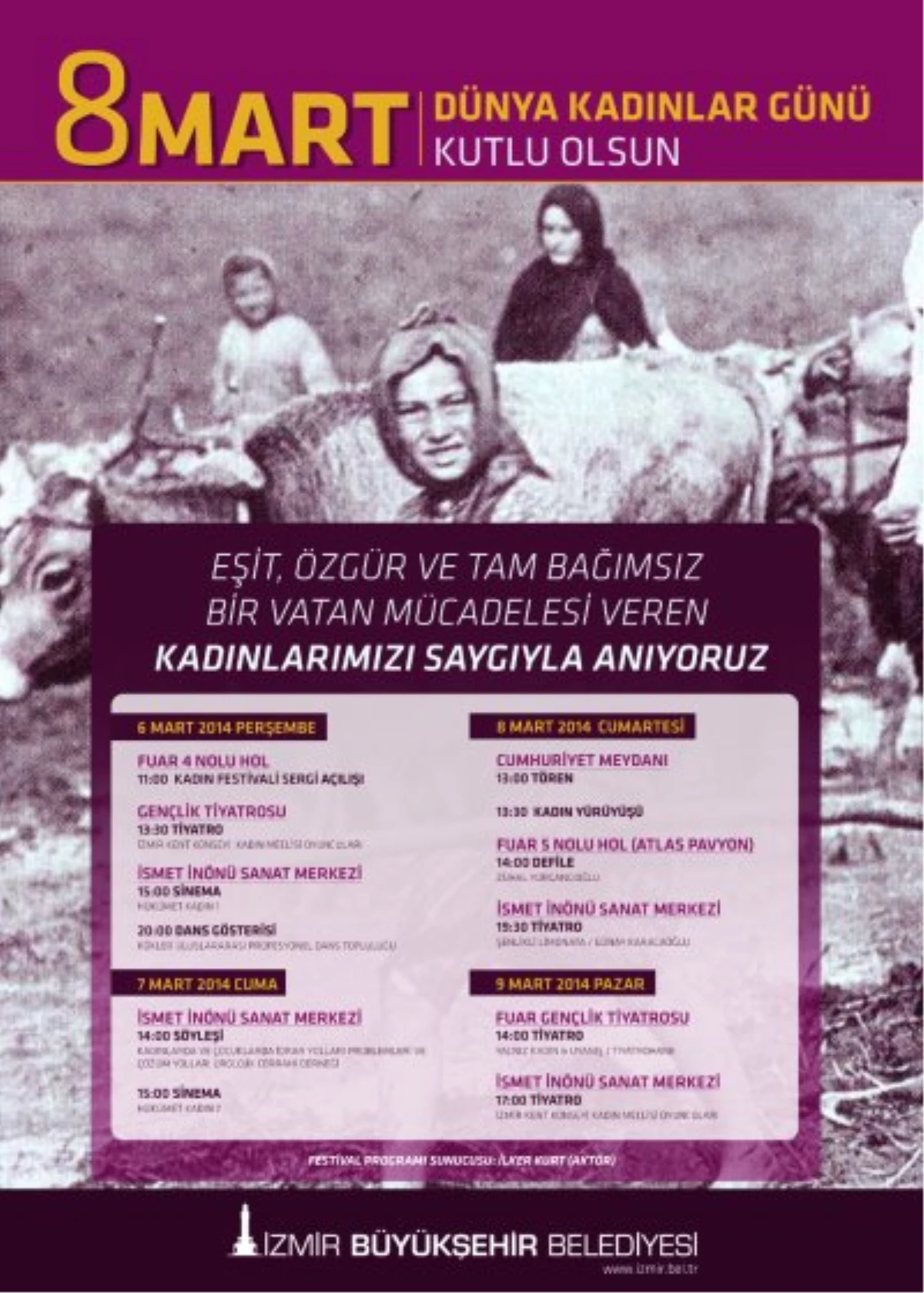 İzmirli Kadınlar Festivalde Buluşacak