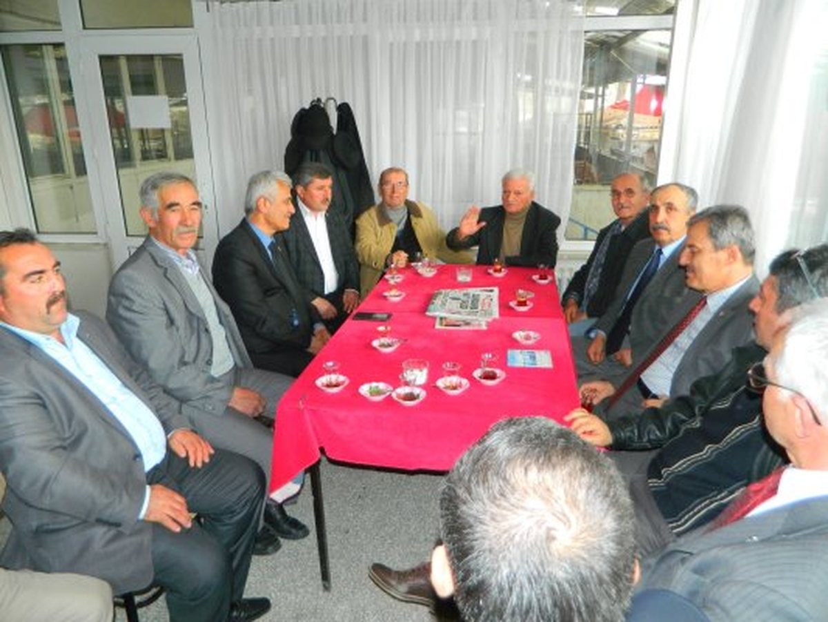 Kurşun\'dan Emekliler Derneğine Ziyaret
