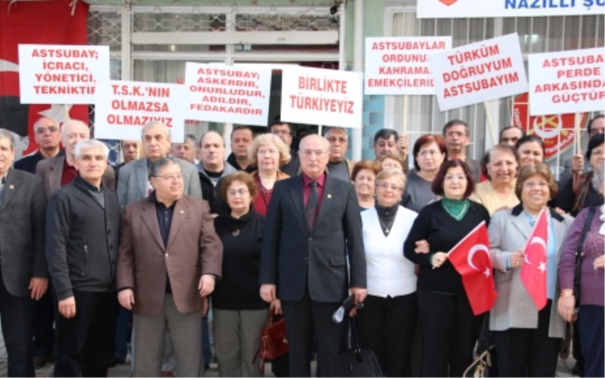 Nazilli TEMAD\'tan Ölüm Orucuna Destek Eylemi