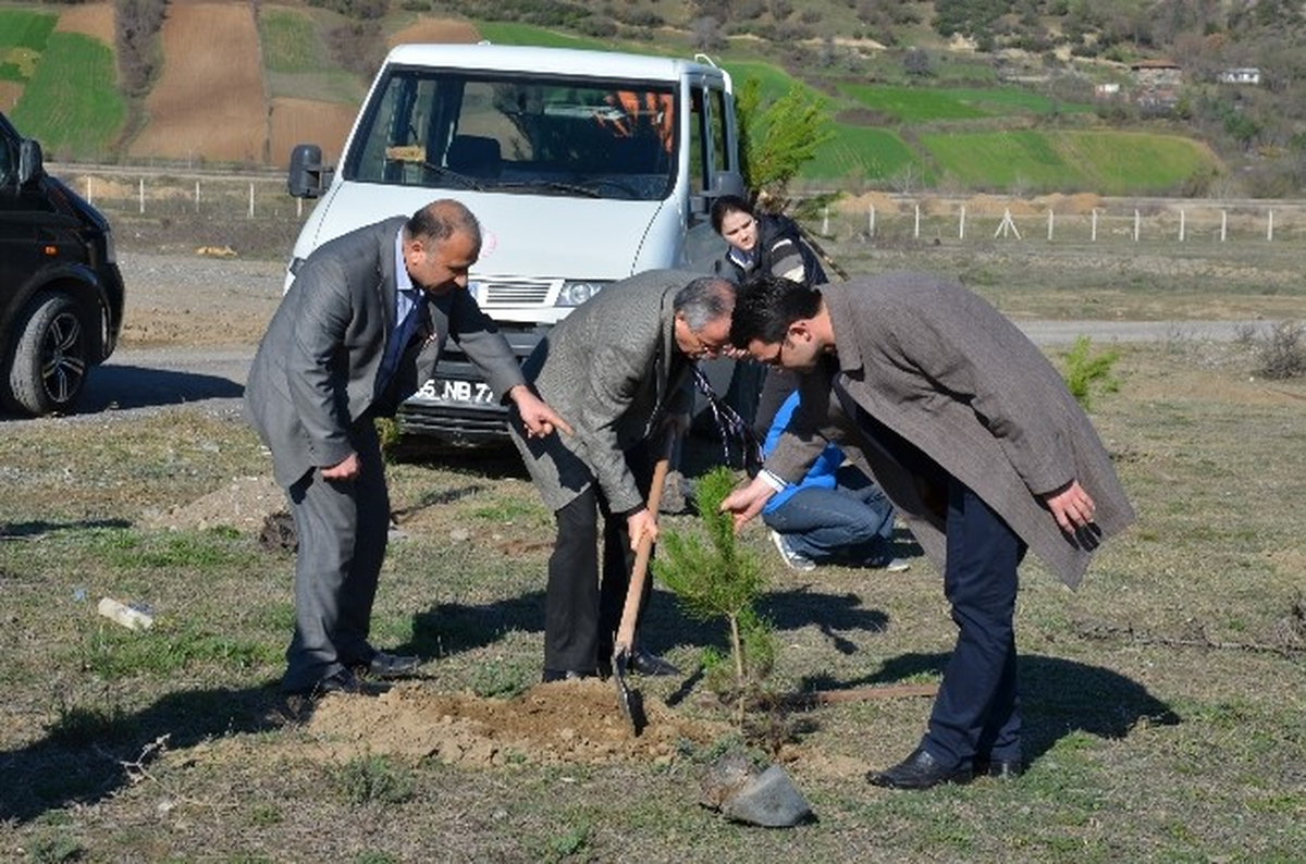 Öğrenciler Hatıra Ormanı Oluşturdu