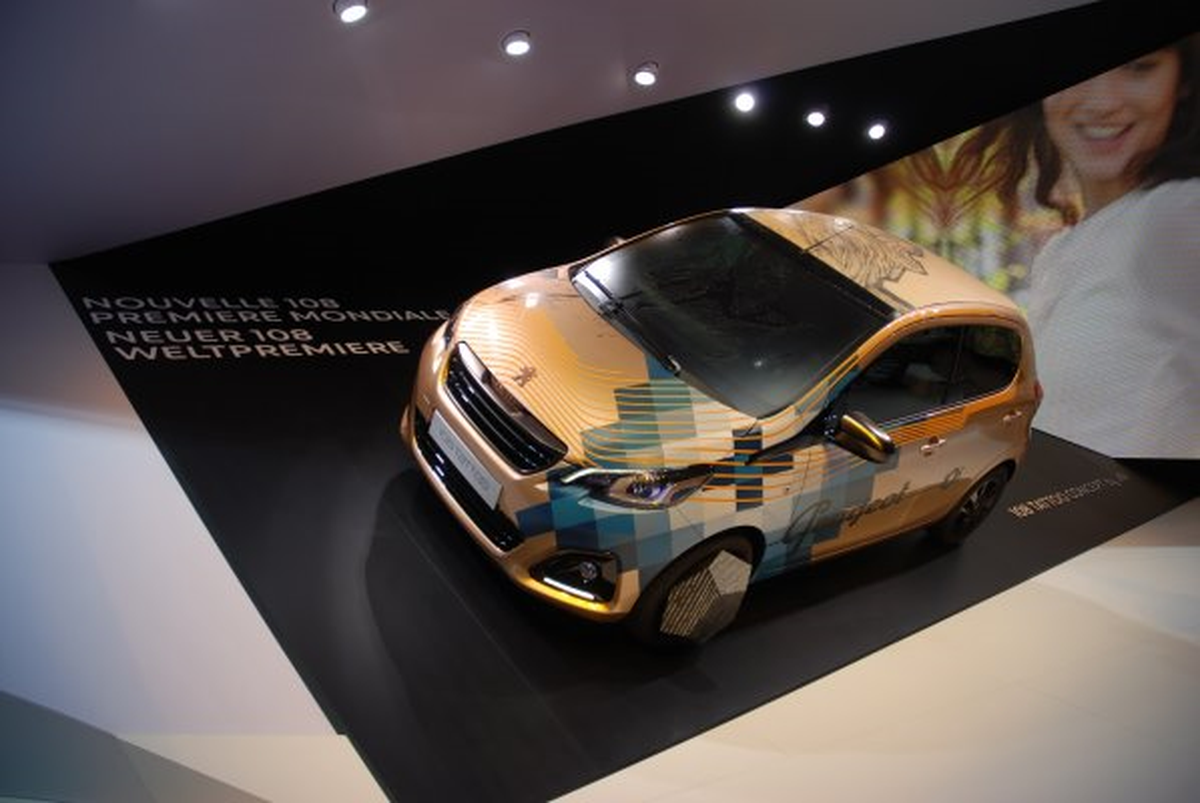 Peugeot 108 Tattoo Concept, Tendeki Aslan