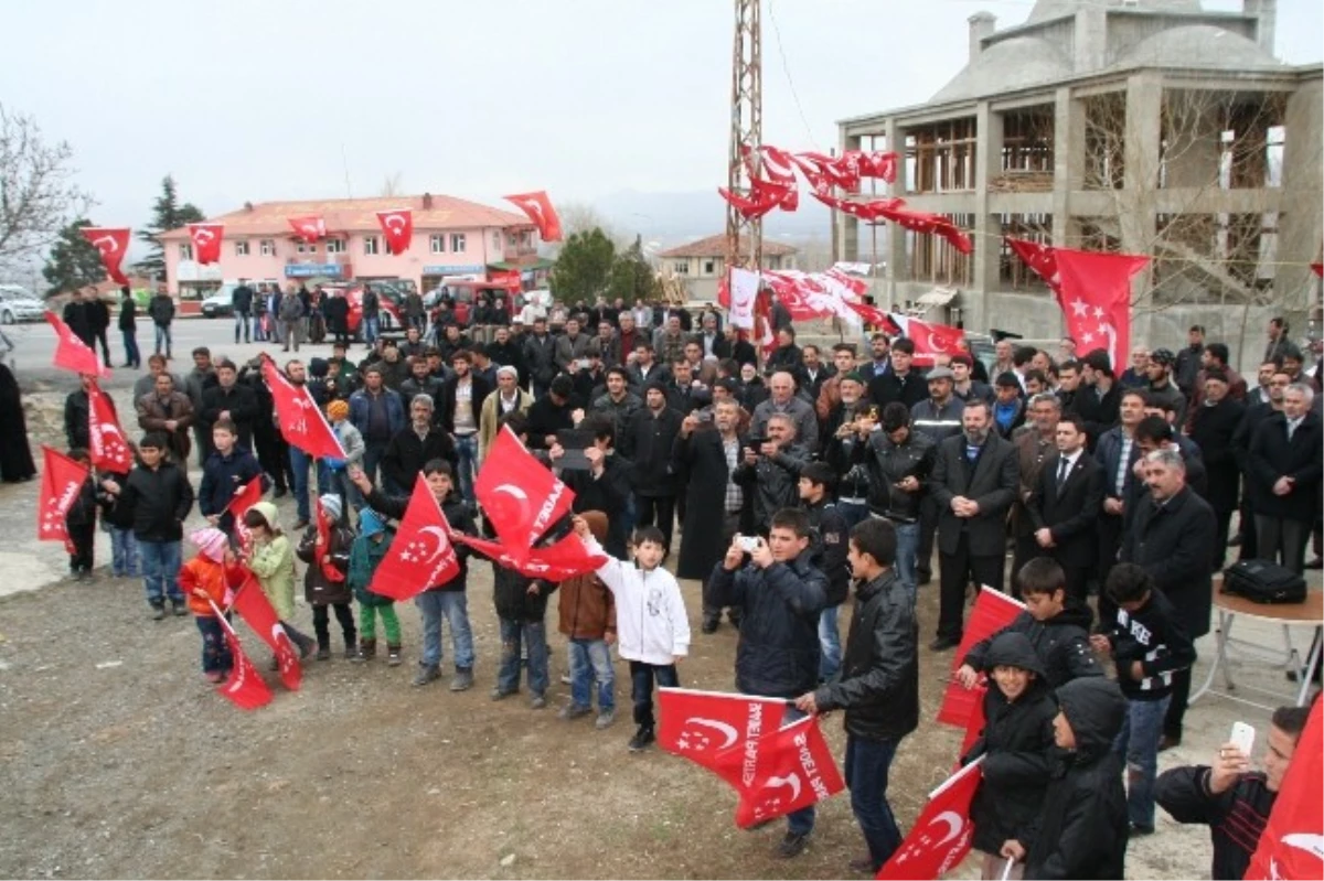 Saadet Partisi Yalnızbağ Seçim Ofisi Açıldı