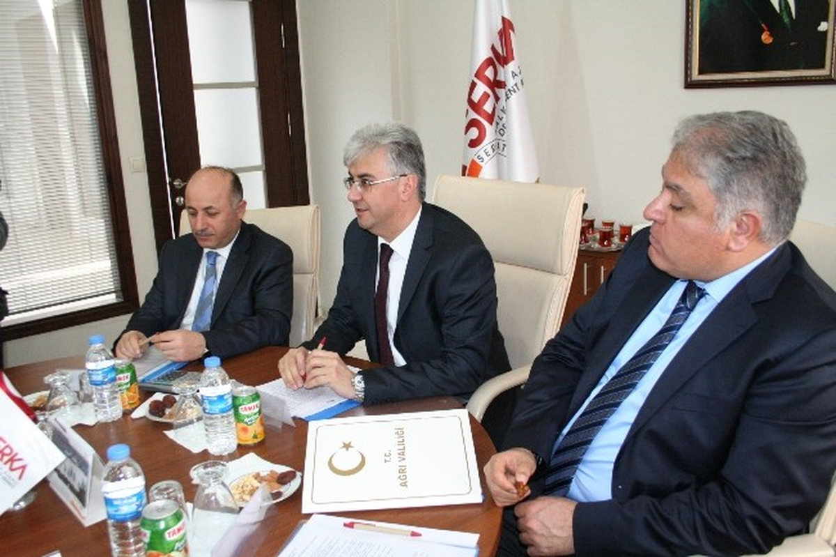 Serka\'nın Yönetim Kurul Toplantısı Kars Valisi Eyüp Tepe Başkanlığı\'nda Yapıldı
