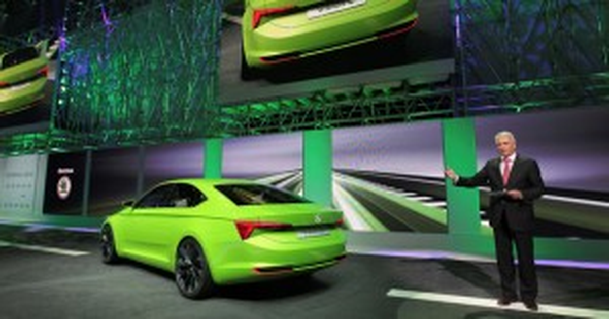 Skoda Visionc\'nin Örtüsünü Cenevre\'de Kaldırdı