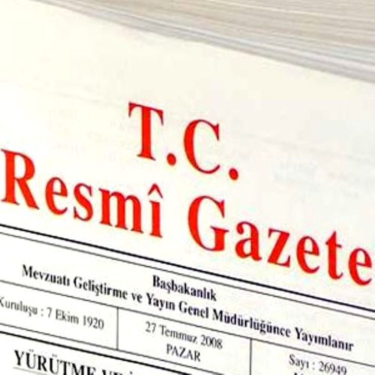 Yönetmelik Değişikliği
