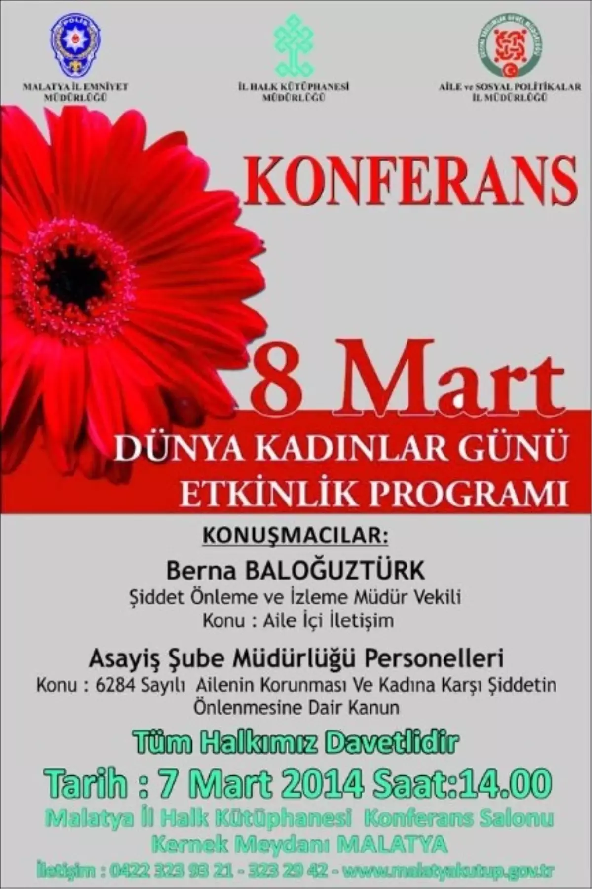 Aile İçi İletişim\' Konferansı Düzenlenecek