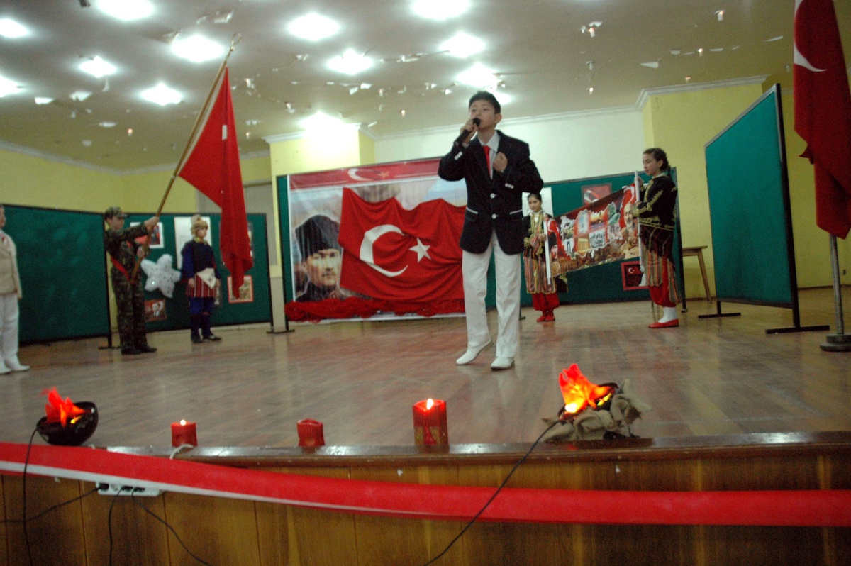 Nazilli\'de İstiklal Marşı\'nı Güzel Okumak İçin Yarıştılar