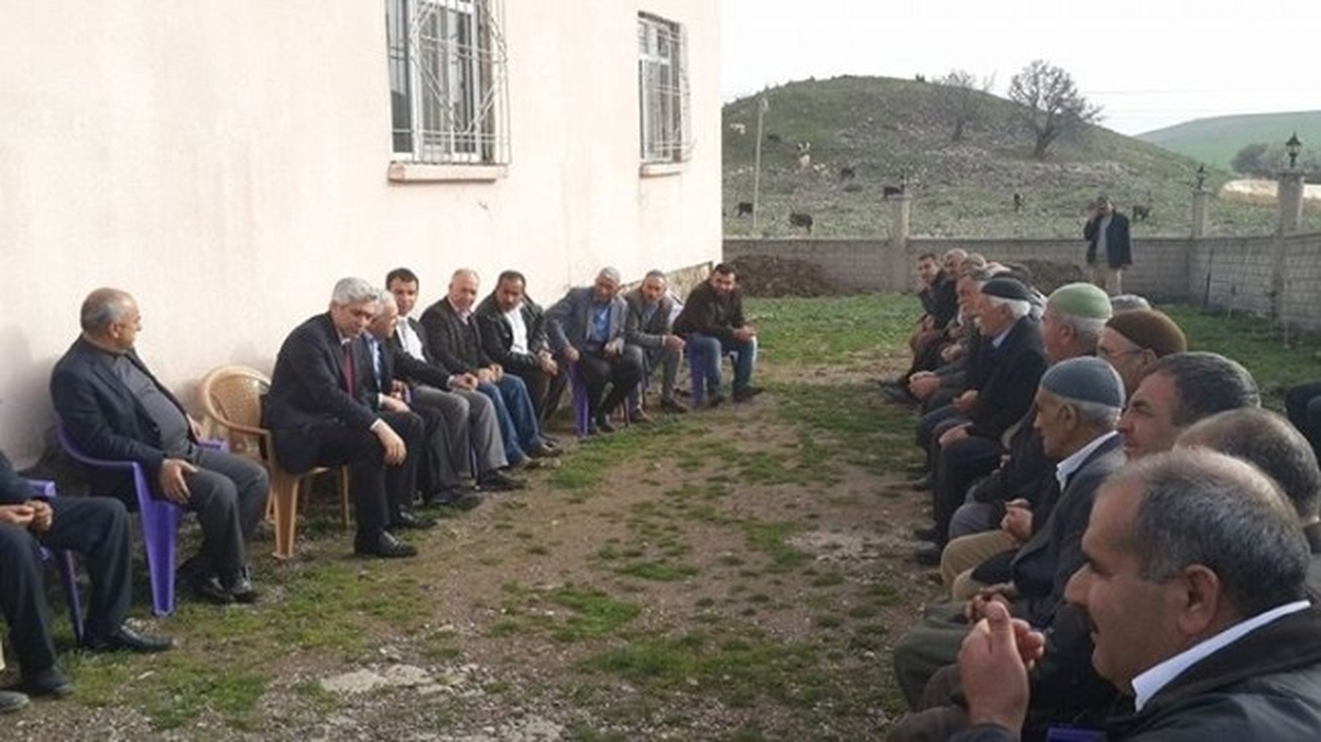 Ensarioğlu Taziye Ziyaretinde